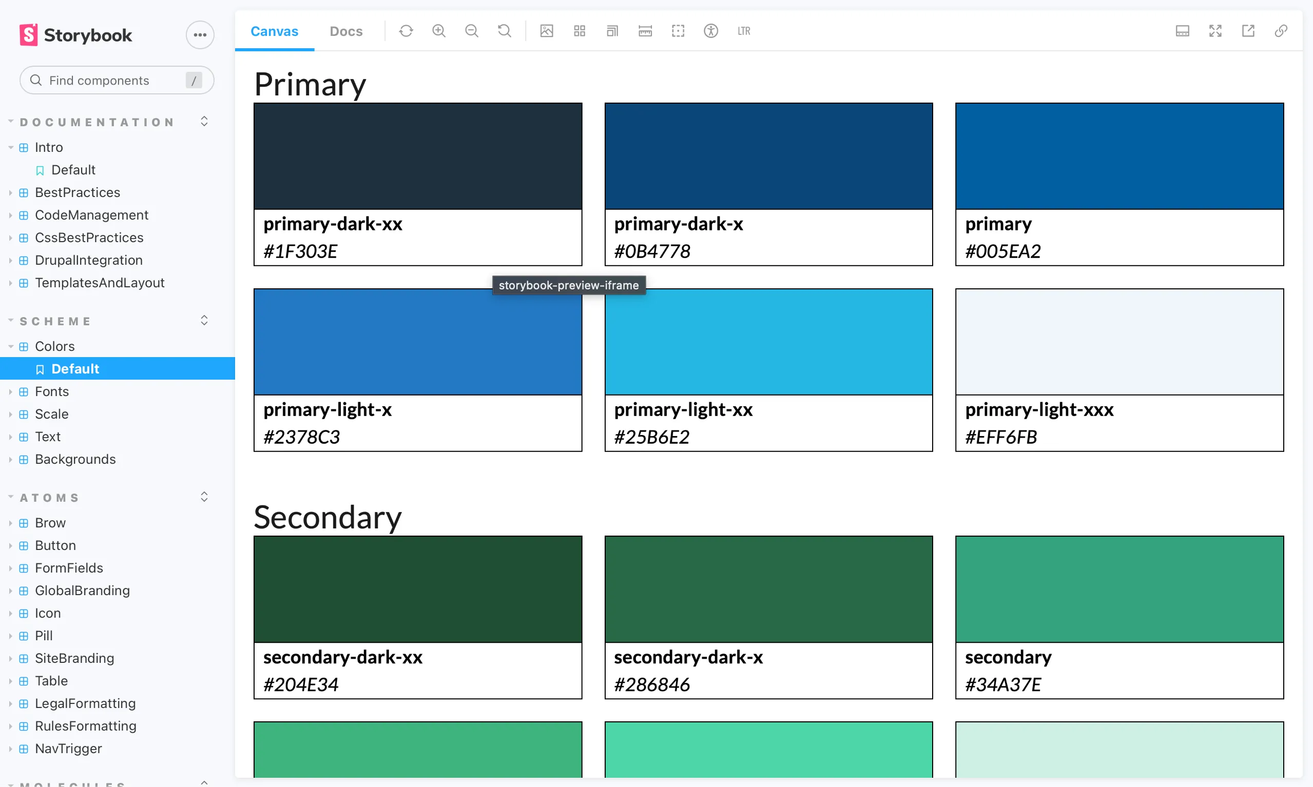JCC Colors